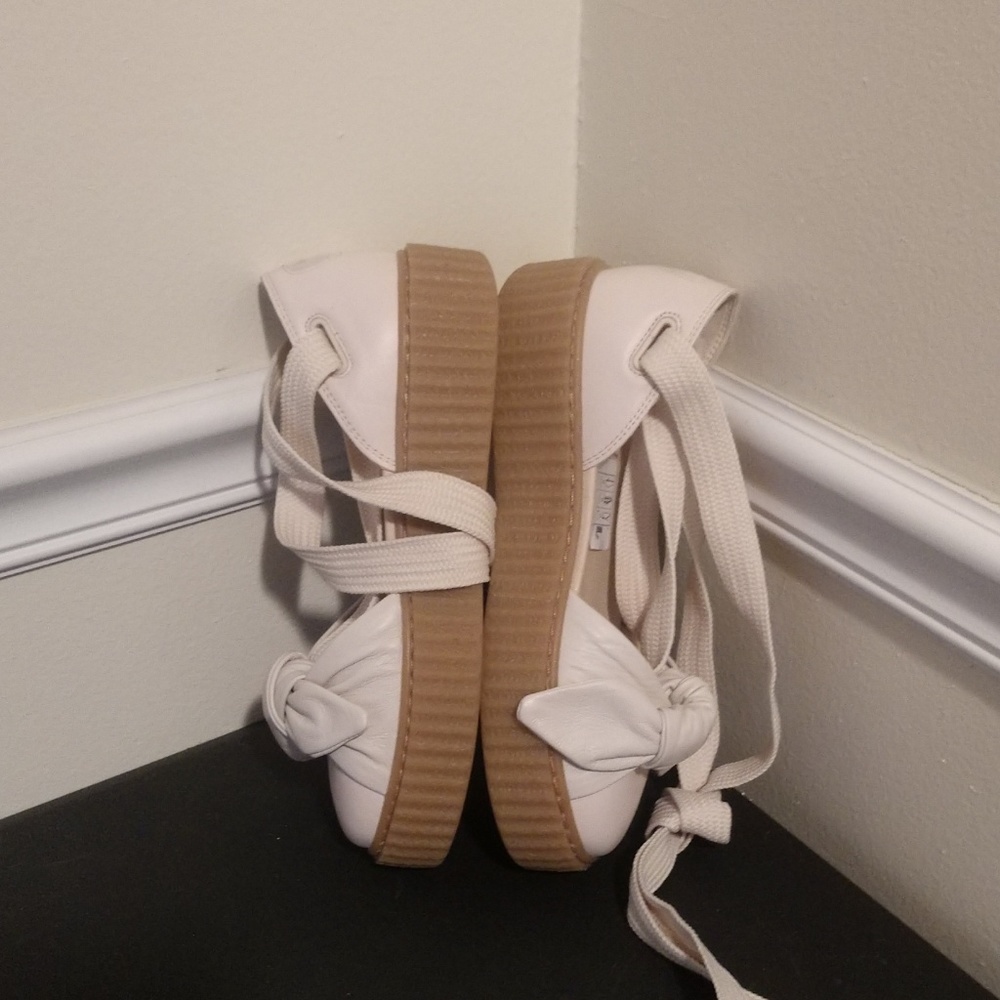 🛑Sold Rihanna Fenty Leather Tie Up, Sz 7, NWT - Picture 3 of 8